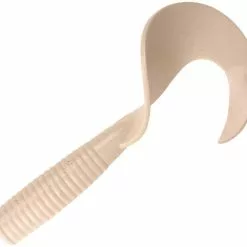 BERKLEY POWERBAIT GRUB LURE 8 INCH - Pearl White