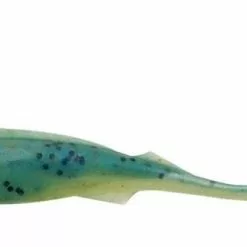 BERKLEY GULP NEMESIS LURE 4 INCH - Blue Pepper Neon Glow