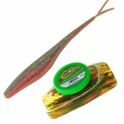 BERKLEY GULP ALIVE JERKSHAD LURE TUB 5 INCH - Camo