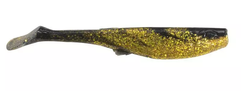 BERKLEY GULP PADDLESHAD LURE 3 INCH - Black Gold