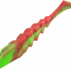 BERKLEY GULP NEMESIS PRAWN PADDLE TAIL LURE 3 INCH - Nuclear Chicken