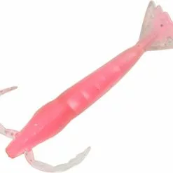 BERKLEY POWERBAIT POWER SHRIMP LURE 2 INCH - Pink Glitter
