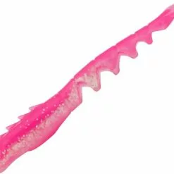 BERKLEY POWERBAIT FAN TAIL SHRIMP LURE 3 INCH - Pink Glitter
