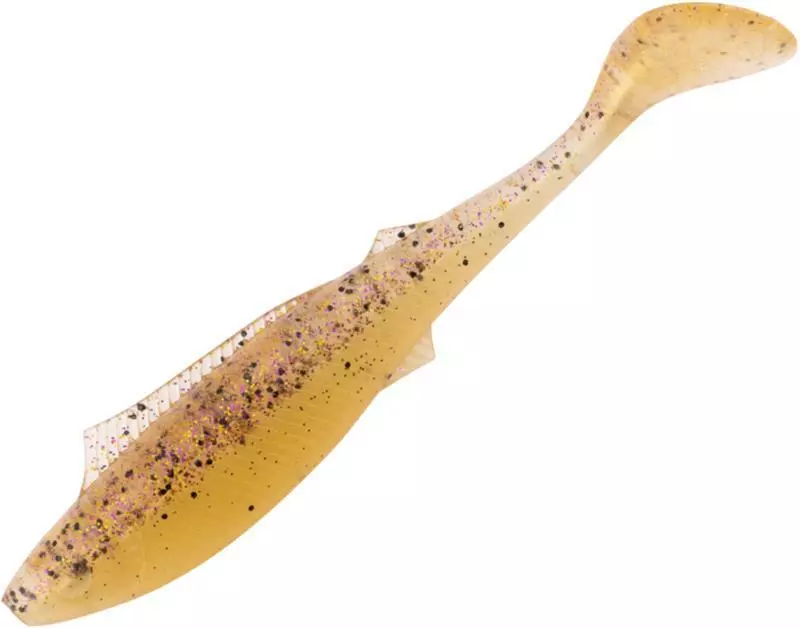 BERKLEY POWERBAIT NEMESIS PADDLE TAIL LURE 4 INCH - Cappuccino