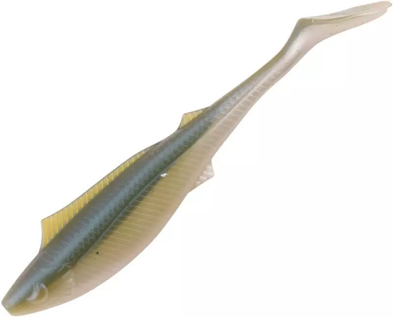 BERKLEY POWERBAIT NEMESIS PADDLE TAIL LURE 5 INCH - Watermelon Pearl