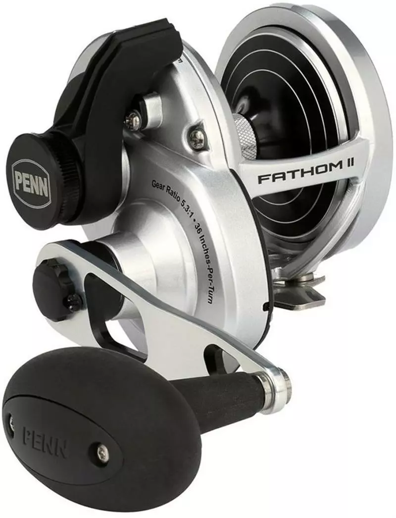 PENN FATHOM II 10XNLD LEVER DRAG OVERHEAD REEL