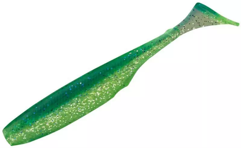BIWAA DEUS PADDLE TAIL 5 INCH LURE - 307 - Blue Back Chart.