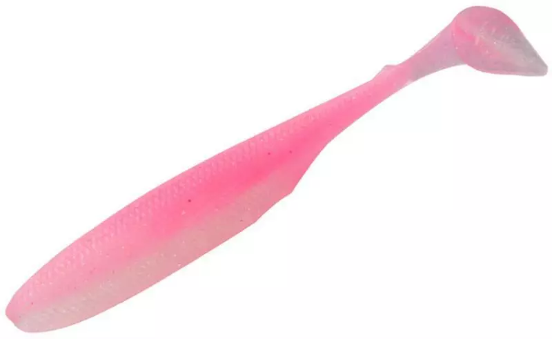 BIWAA DEUS PADDLE TAIL 4 INCH LURE - 304 - Pink Ice