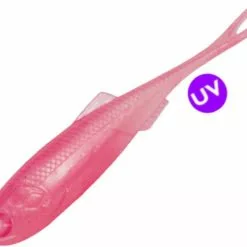 MOLIX RT FORK FLEX LURE 4 INCH - Glowing Pink