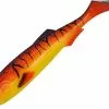 MOLIX RT SHAD LURE 5.5 INCH - Red Hot Tiger