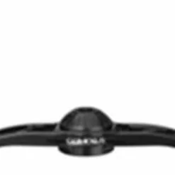 GOMEXUS BAITCAST ALUMINIUM POWER HANDLE WITH TPE KNOB - 120mm - BKBK1 - Black 7x4mm