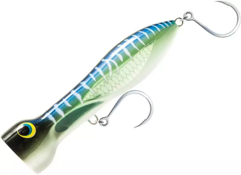 NOMAD CHUG NORRIS POPPER LURE 180mm - Spanish Mackerel