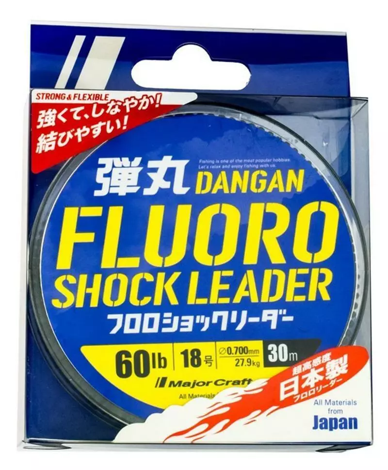 MAJORCRAFT DANGAN SHOCK FLUOROCARBON LINE 30m - 100lb - 30 - Image 2