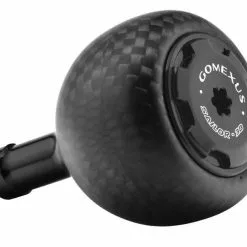 GOMEXUS CARBON POWER KNOB 38mm - BKBK - Black