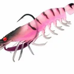 CHASEBAITS FLICK PRAWN JNR LURE 65mm 03 - Pink Devil