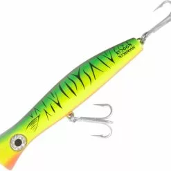 HALCO ROOSTA POPPER 195 HAYMAKER LURE - H52 - Fluoro Green