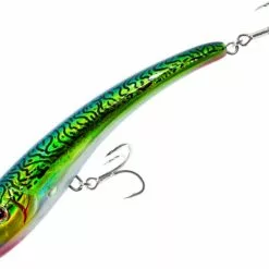 NOMAD MAVERICK FLOATING LURE 115mm - Silver Green Mackerel