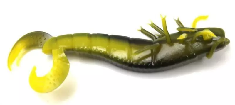 ATOMIC PLAZOS PRONG LURE 4 INCH - CT - Camo Tiger