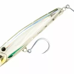 NOMAD RIPTIDE FLOATING LURE 155mm- Holo Ghost Shad