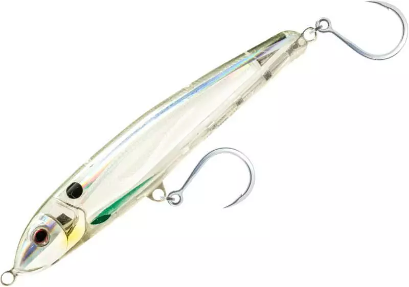 NOMAD RIPTIDE FLOATING LURE 155mm- Holo Ghost Shad