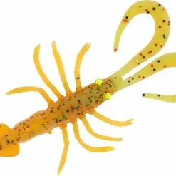 SAMAKI BOOM BAITS SPIDER PRAWN LURE 40mm - Watermelon Orange (UV)