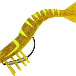 SAMAKI LIVE SHRIMP LURE 89mm - Chartreuse Ginger Squid UV